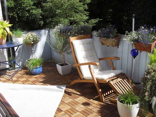 Objekt Teilansicht Balkon